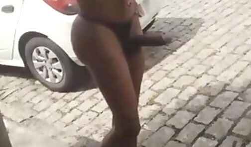 Only On The Streets Of Brazil Shemale Porn